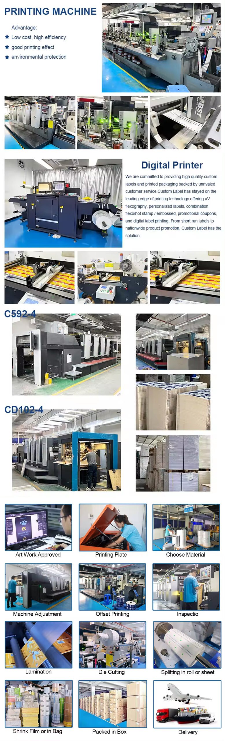 self-adhesive label sticker details